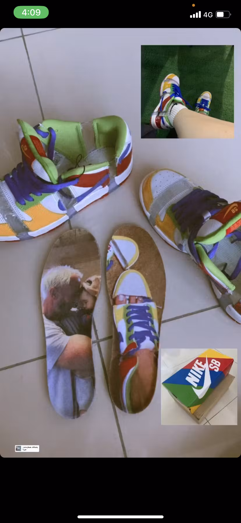 eBay x Nike SB Dunk Low 'Sandy Bodecker' FD8777-100 eBay x Nike SB Dunk Low 'Sandy Bodecker' FD8777-100